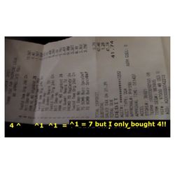 7-Eleven - at 1:14AM on 01/03/2024 the stupid inbred punk that I first complained about clearly charged me for 7 twisted teas when I only bought 4.