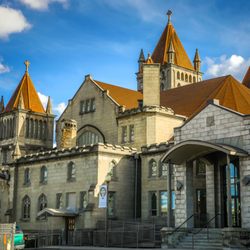 First Presbyterian Church Spokane - Entrance at 3rd & Walnut