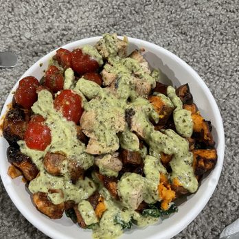 Fresh Kitchen New Tampa - 6 Bowl with kale dressing - New American Near Me - Tampa, Florida Fresh Kitchen New Tampa - 6 Bowl with kale dressing - New American Near Me - Tampa, Florida