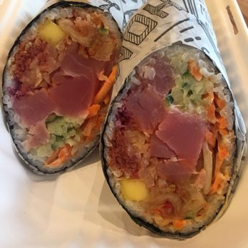 Rolltation - Tuna burrito ($11.49) - Asian Fusion Near Me - Toronto, Ontario