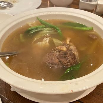 Gerry's Grill - one of my favs the beef stock soup "bulalo" - Filipino Near Me - Angeles, PAM