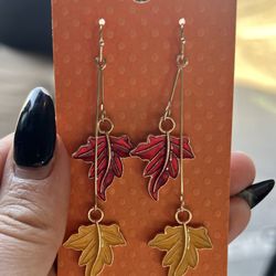 Orangevale Community Center - Hubby got me these gorgeous fall earrings from Wired for Beauty from ov parks holiday craft fair! Happy Thanksgiving!