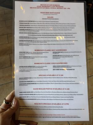 Menu photo 2 Cafe Borrone Menlo Park, CA