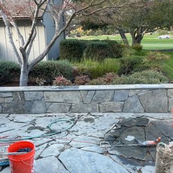 Monterey Custom Tile - Stone wall