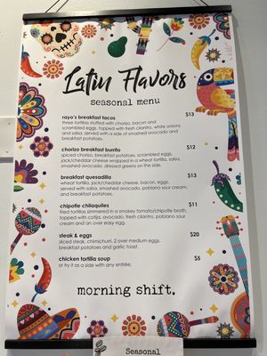 Menu photo 2 Morning Shift Kennesaw, GA