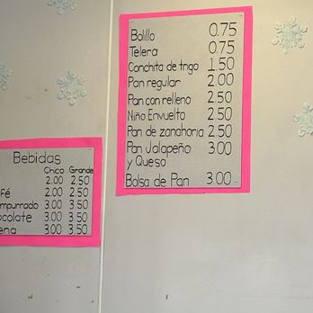 Panaderia Yaniras - Prices Dec. 2023 - Bakeries Near Me - Oxnard, California Panaderia Yaniras - Prices Dec. 2023 - Bakeries Near Me - Oxnard, California