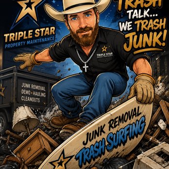 Triple Star Property Maintenance - Hot tub removal * Storm cleanup * Property cleanup * Estate cleanout * Hauling services * Same-day junk removal - Junk Removal & Hauling Near Me Triple Star Property Maintenance - Hot tub removal * Storm cleanup * Property cleanup * Estate cleanout * Hauling services * Same-day junk removal - Junk Removal & Hauling Near Me