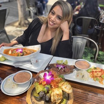 Los Yaquis - Happy as a clam!! Caldo de Siete Mares (7 seas soup), whole fried fish and a spicy molcajete!! - Mexican Near Me - San Francisco, California Los Yaquis - Happy as a clam!! Caldo de Siete Mares (7 seas soup), whole fried fish and a spicy molcajete!! - Mexican Near Me - San Francisco, California