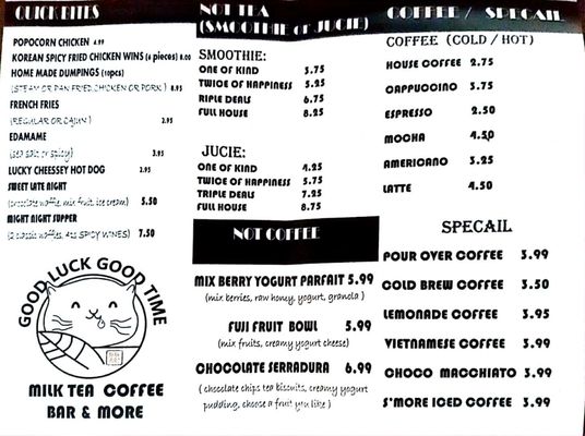 Menu photo 7 Good Luck Good Time Tea House College Station, TX Menu photo 7 Good Luck Good Time Tea House College Station, TX