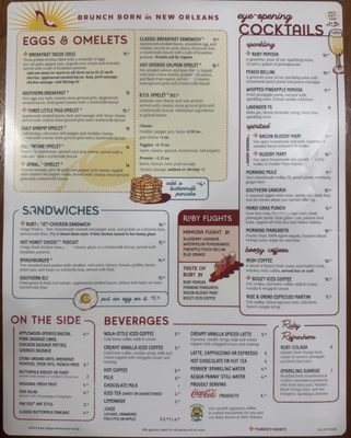 Menu photo 1 Ruby Slipper Orange Beach Orange Beach, AL