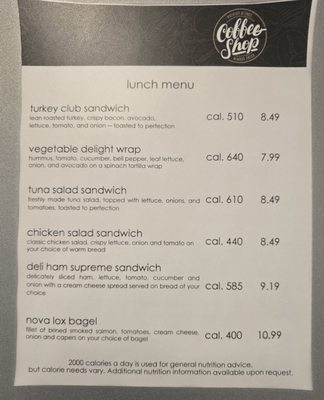 Menu photo 6 Cafe Eisenhower Rancho Mirage, CA