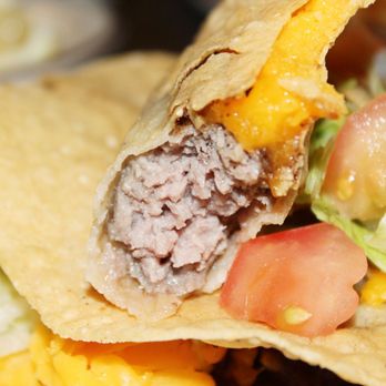 Mitla Cafe - The hard shell taco here are so flavorful & ten thousand times more delicious than Taco Bell. - Mexican Near Me - San Bernardino, California