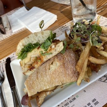 Cinder Bar - C Fresno Chili Chicken Sandwich - New American Near Me - Williamstown, New Jersey Cinder Bar - C Fresno Chili Chicken Sandwich - New American Near Me - Williamstown, New Jersey