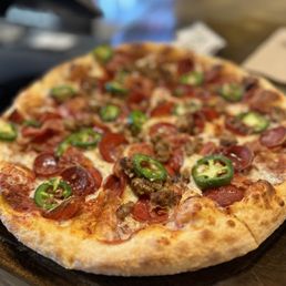 Meat Heater Pizza