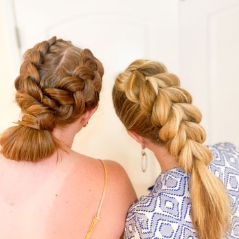 Shimmer'd - Mama/daughter w/ Dutch braids & pull through - Hair Stylists Near Me Shimmer'd - Mama/daughter w/ Dutch braids & pull through - Hair Stylists Near Me