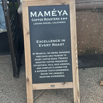 Maméya Coffee Roasters - Outdoor sign - Coffee Roasteries Near Me - Laguna Niguel, California