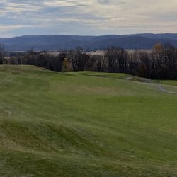 Morgan Hill Golf Course - View from the restaurant deck. Hole 1.