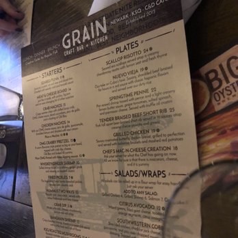 Grain Craft Bar + Kitchen - New American Near Me - Newark, Delaware