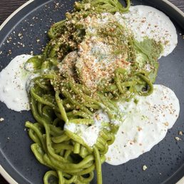 Pistachio Stracciatella Pasta