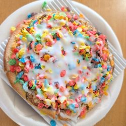 Fruity Cereal Pizza
