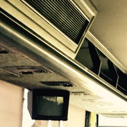Greyhound Bus Lines - 1980's old tv