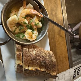 Bauhaus - Gambas al ajillo - Wine Bars Near Me - Modesto, California