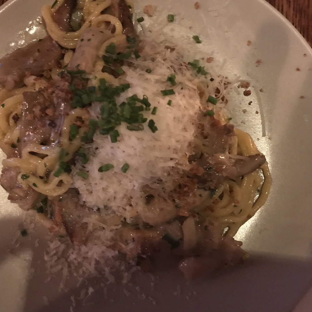 New Rivers - Spaghetti with local mushrooms - New American Near Me - Providence, Rhode Island New Rivers - Spaghetti with local mushrooms - New American Near Me - Providence, Rhode Island