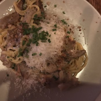 New Rivers - Spaghetti with local mushrooms - New American Near Me - Providence, Rhode Island New Rivers - Spaghetti with local mushrooms - New American Near Me - Providence, Rhode Island