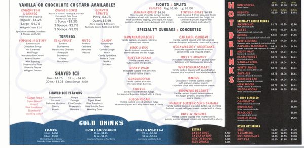 Menu photo 2 Scoops Frozen Custard & Expresso Fredericktown, MO