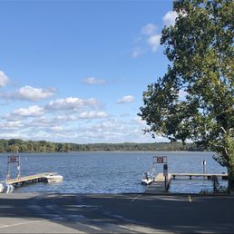 Boat ramp in October 2022.