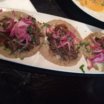 Cantina Laredo - Yummie brisket tacos - Mexican Near Me - Addison, Texas