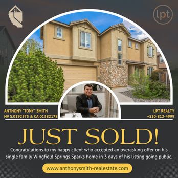Anthony Tony Smith - Remax - Real Estate Agents Near Me - Reno, Nevada Anthony Tony Smith - Remax - Real Estate Agents Near Me - Reno, Nevada