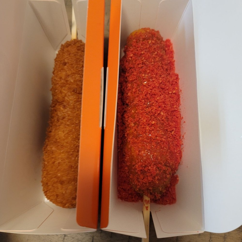 CornDogs By Mr. Cow - Holy Cow and flamin cheetah - Hot Dogs Near Me - Ewa Beach, Hawaii