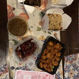 $54.30for that."Fried rice" was white rice with some pork loaded with onions even though I asked for none and my receipt said no onion. $54.30for that."Fried rice" was white rice with some pork loaded with onions even though I asked for none and my receipt said no onion.