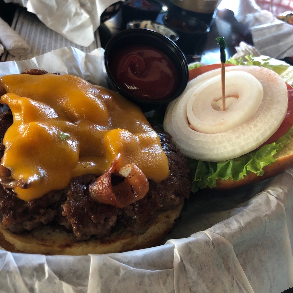 Blue Moon Bar and Grill - Bacon cheeseburger - Burgers Near Me - Madison, Wisconsin