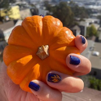 The Upper Hand - Fall themed nail art - Nail Salons Near Me - San Francisco, California The Upper Hand - Fall themed nail art - Nail Salons Near Me - San Francisco, California