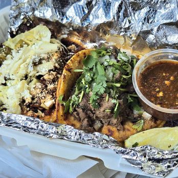 Miguel’s Salsa - Tacos Dorados ($4.49) & Street Taco Asadax($3.49) - Mexican Near Me - Clovis, California
