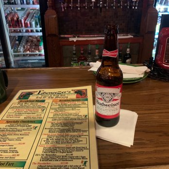 EbeneeZer's Eatery & Irish Pub - They got Budweiser, so at least I got that going for me. - Irish Pub Near Me - Minot, North Dakota