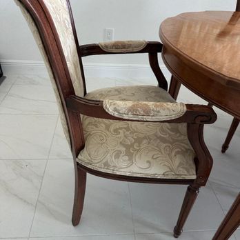 Smart Choice Repair Center - chair 2 after view 1 - Furniture Repair Near Me - Boca Raton, Florida Smart Choice Repair Center - chair 2 after view 1 - Furniture Repair Near Me - Boca Raton, Florida