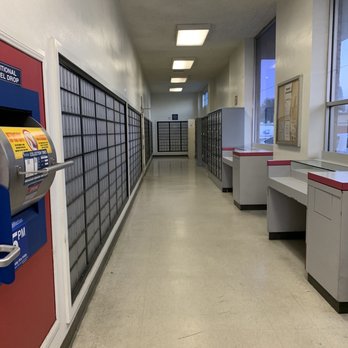 US Post Office - 1/10/23 Long hallway of PO Boxes - Post Offices Near Me - Lakewood, California