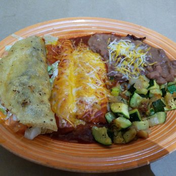 Baca Boys Cafe - combo plate red - New Mexican Cuisine Near Me - Albuquerque, New Mexico