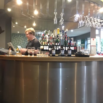 The Straites - The large bar in the restaurant - Cajun/Creole Near Me - Menai Bridge, AGY