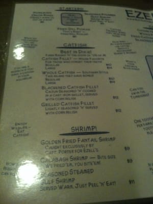 Menu photo 7 Ezell's Catfish Cabin Columbus, GA Menu photo 7 Ezell's Catfish Cabin Columbus, GA