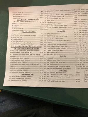 Menu photo 6 Huong Cau Restaurant Winnipeg, MB