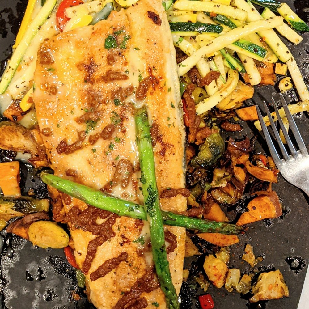 Green Gateau - Rainbow Trout - French Near Me - Lincoln, Nebraska Green Gateau - Rainbow Trout - French Near Me - Lincoln, Nebraska