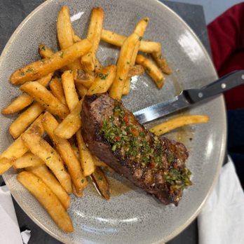 Eggspectation - Columbia - Steak Frites with chimichurri sauce was fire! Yum - Breakfast & Brunch Near Me - Columbia, Maryland Eggspectation - Columbia - Steak Frites with chimichurri sauce was fire! Yum - Breakfast & Brunch Near Me - Columbia, Maryland
