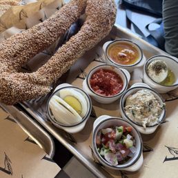 Jerusalem Bagel Platter