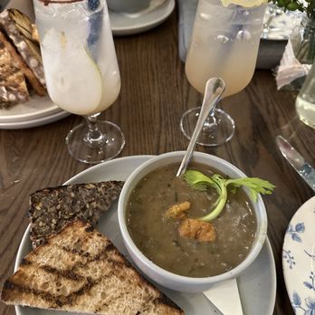 Blossom and Root Kitchen - mushroom chowder, spiced pear soda, apple a day soda - Vegan Near Me - Danville, California Blossom and Root Kitchen - mushroom chowder, spiced pear soda, apple a day soda - Vegan Near Me - Danville, California