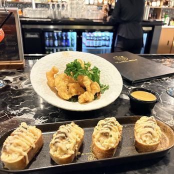Blue Sunday Bar & Grill - Rock Shrimp and Crab Bruschetta - Sushi Bars Near Me - Laurel, Maryland