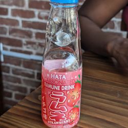 A Sushi - Hata - Japanese soda, it was good. Very light.